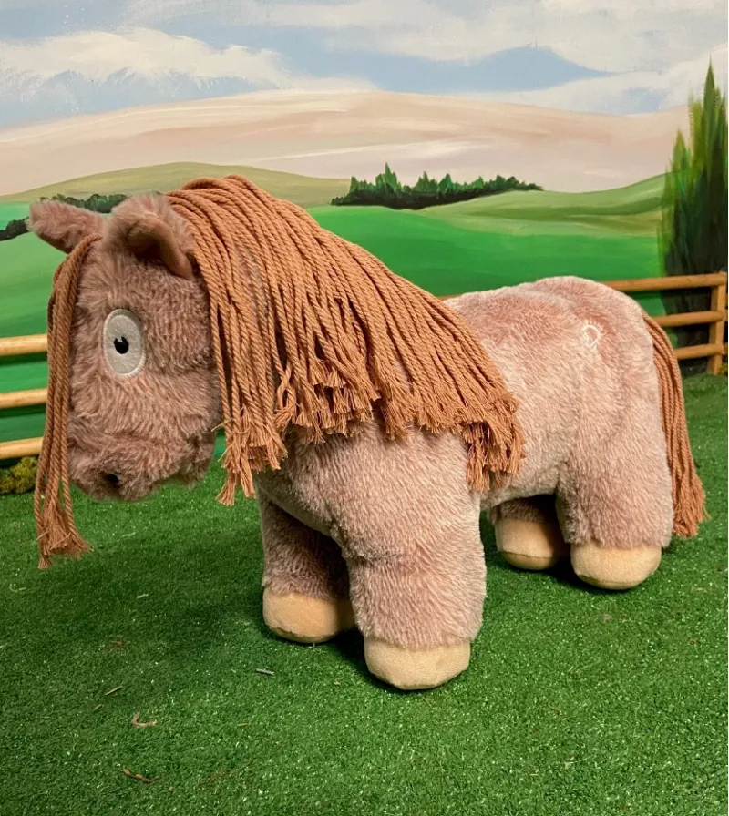 Crafty Ponies Strawberry Roan Soft Toy